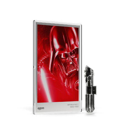 Star Wars™ Darth Vader™ Lightsaber Silver Collectible Set Agoro