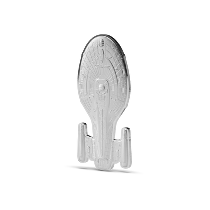 Star Trek Ships – U.S.S. Voyager NCC-74656 Silver Coin