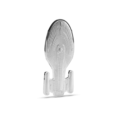 Star Trek Ships – U.S.S. Voyager NCC-74656 Silver Coin