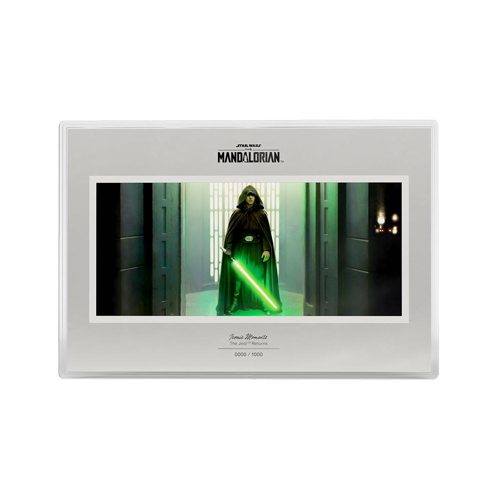 The Mandalorian™ The Jedi™ Returns Silver Collectible Foil Agoro
