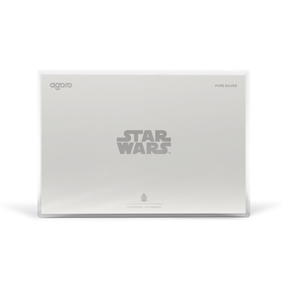 Star Wars™ Concept Art Lightsaber™ Duel on Gantry Silver Collectible Foil AGORO