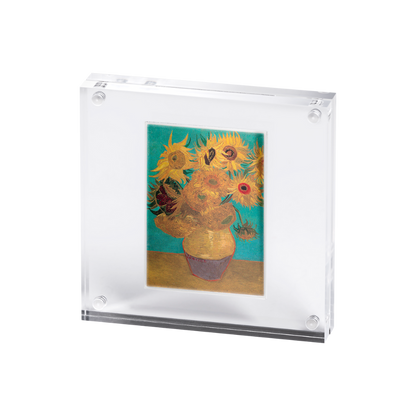 Sunflowers Van Gogh 1 Oz Silver Coin 2026 MINT XXI