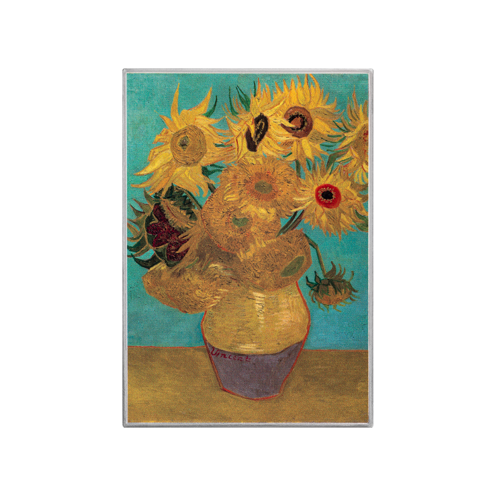 Sunflowers Van Gogh 1 Oz Silver Coin 2026 MINT XXI
