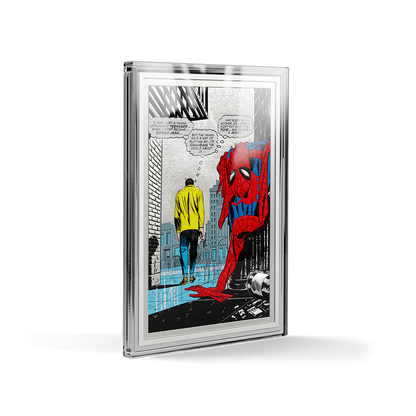 Marvel Spider-Man No More! 1 Oz Silver Collectible Agoro