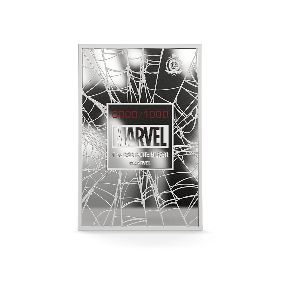 Marvel Spider-Man No More! 1 Oz Silver Collectible Agoro