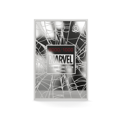 Marvel Spider-Man No More! 1 Oz Silver Collectible Agoro