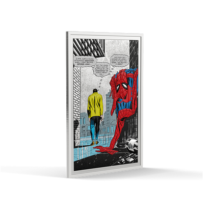 Marvel Spider-Man No More! 1 Oz Silver Collectible Agoro