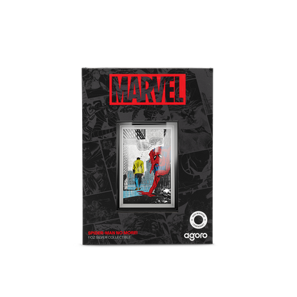 Marvel Spider-Man No More! 1 Oz Silver Collectible Agoro
