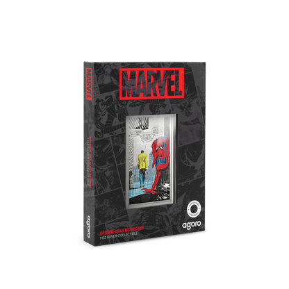 Marvel Spider-Man No More! 1 Oz Silver Collectible Agoro