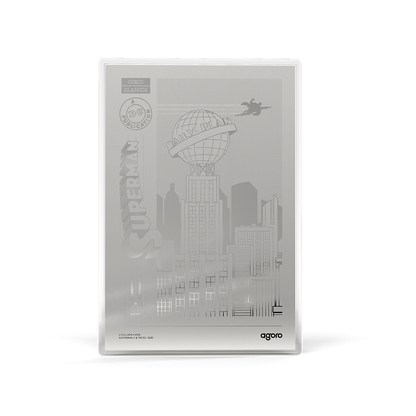 Superman #1: Summer 1939 Pure Silver Collectible Foil Agoro