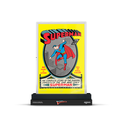 Superman #1: Summer 1939 Pure Silver Collectible Foil Agoro
