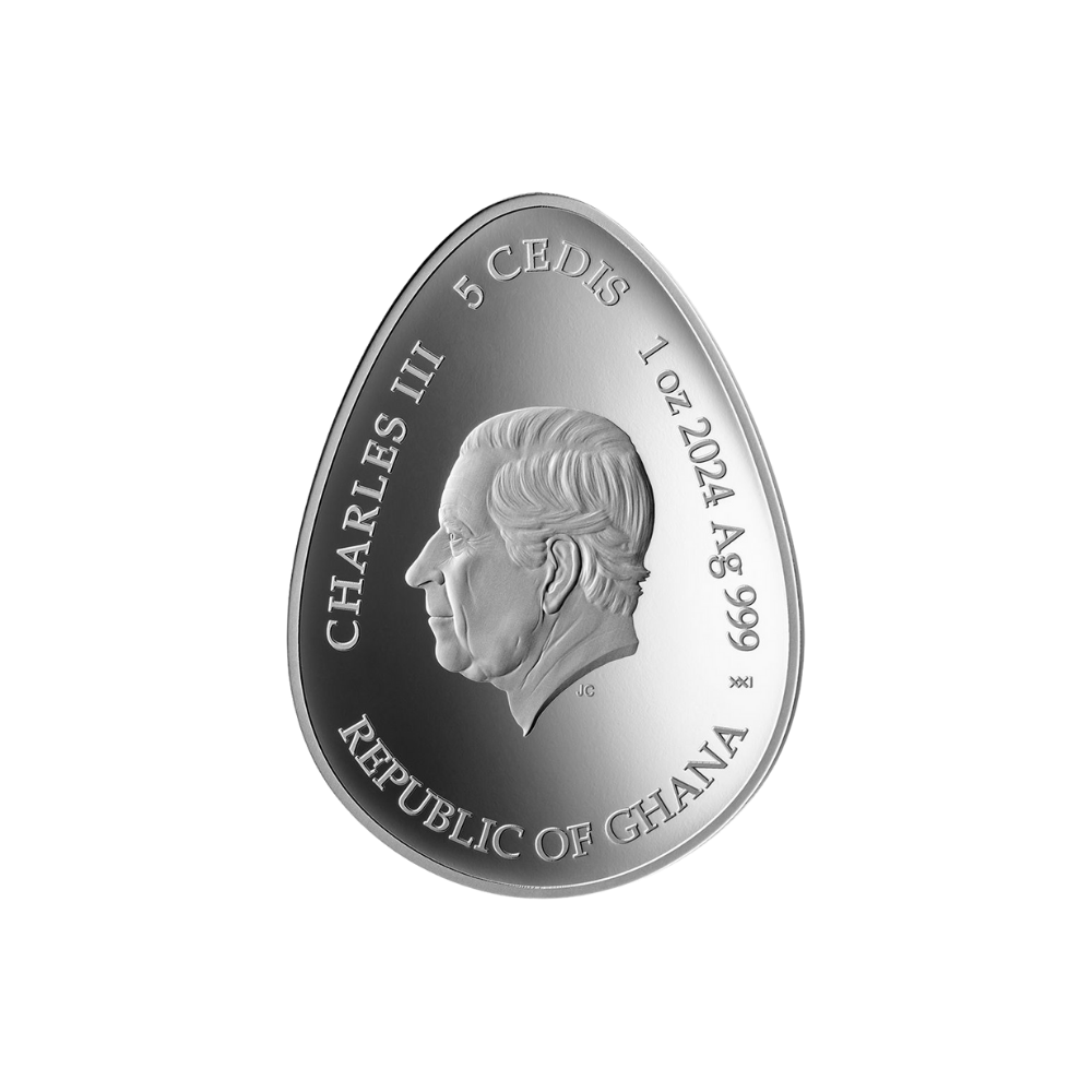 Svitanok Ukrainian Pysanka 1 Oz Silver Coin 2024