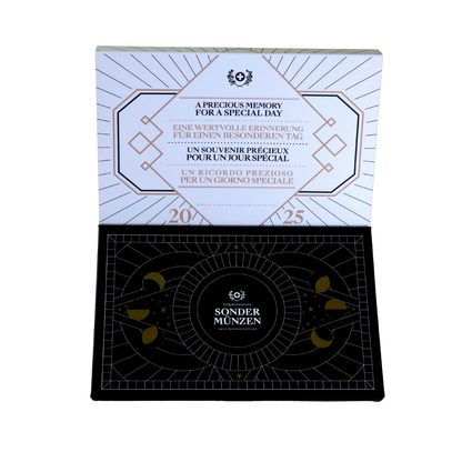 Swiss Birthday Coin Set Swissmint 2025 - black