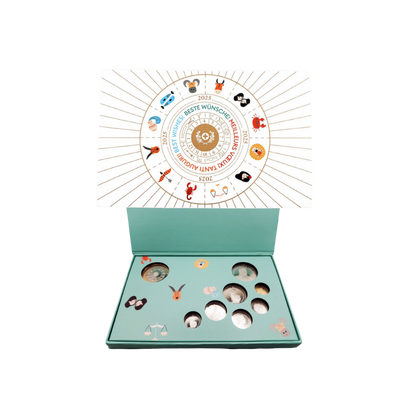 Swiss Birthday Coin Set Swissmint 2025 - coloured