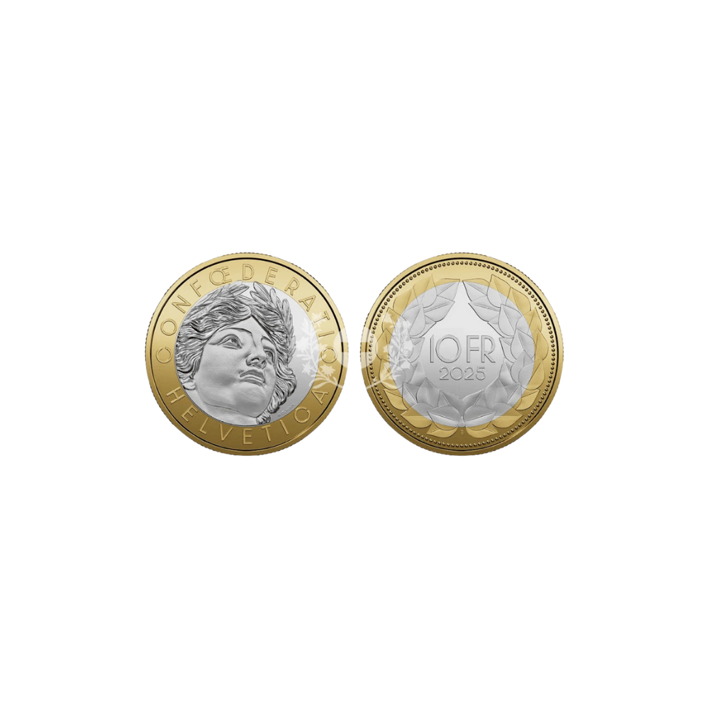 Swiss Brilliant Uncirculated Coins Set Swissmint 2025