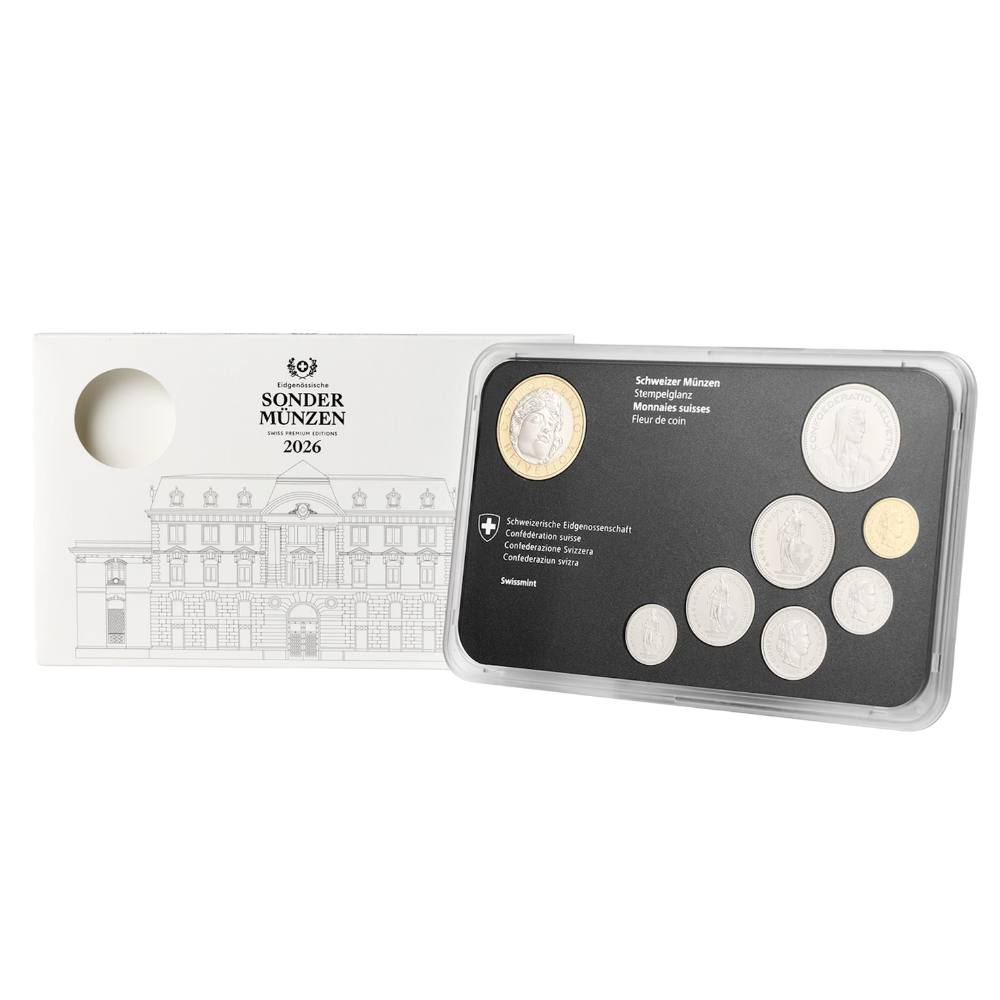 Swiss Brilliant Uncirculated Coins Set Swissmint 2026