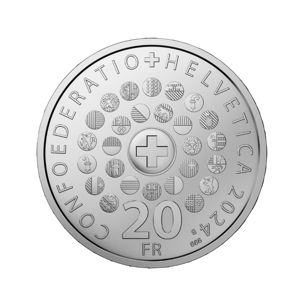 Switzerland Silver Proof Coin Swissmint 2024