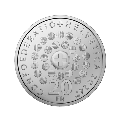 Switzerland Silver Proof Coin Swissmint 2024