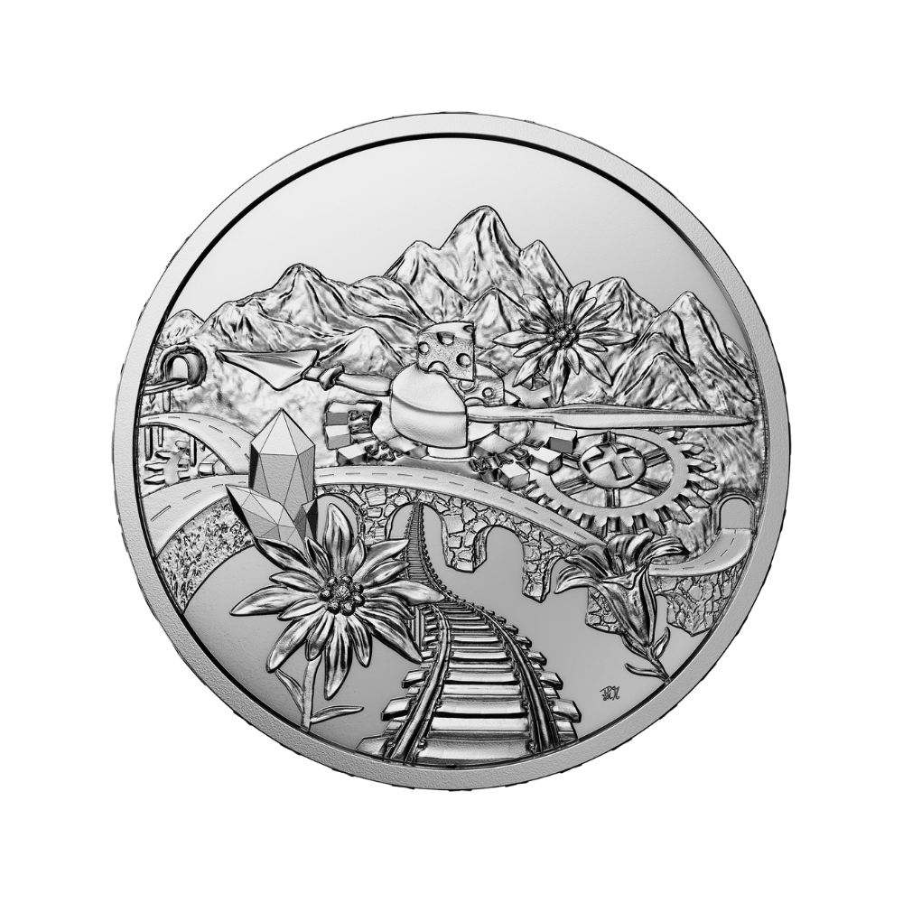 Switzerland Silver Proof Coin Swissmint 2024