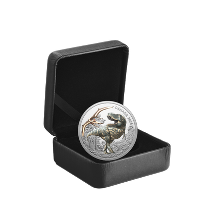 T. rex 1 Oz Fine Silver Coin Canada 2026 Royal Canadian Mint