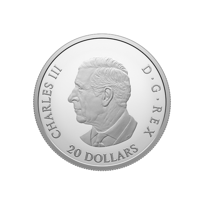 T. rex 1 Oz Fine Silver Coin Canada 2026 Royal Canadian Mint