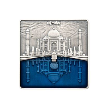 TAJ MAHAL 3 Oz Silver Coin $10 Solomon Islands 2023