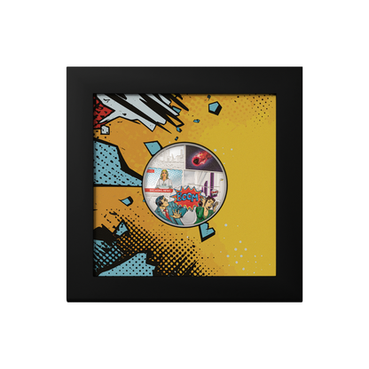 TENHAM Meteorite Impacts 1 Oz Silver Coin $5 Cook Islands 2023