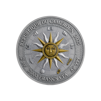 The Bacchanalia Celestial Beauty 5 Oz Silver Coin 2025