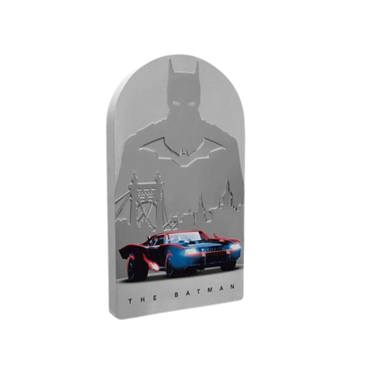 THE BATMAN Batmobile 1 Oz Silver Coin $2 Niue 2022