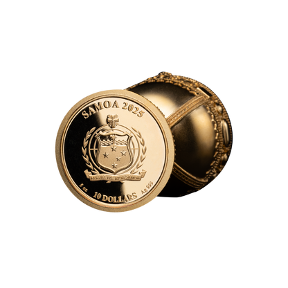 THE HOLY GRAIL 3D 5 Oz Silver Coin $10 Samoa 2025