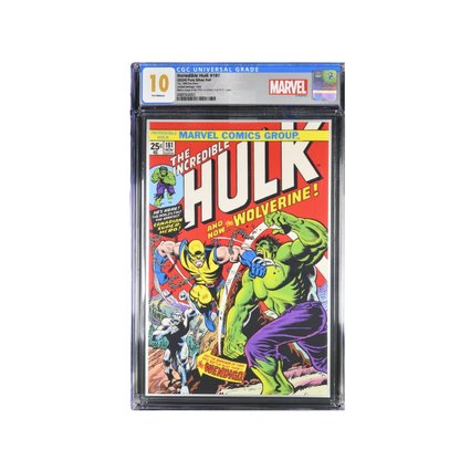 THE INCREDIBLE HULK #181 Marvel Comics 1 oz Silver Foil Niue 2024- CoA #0309