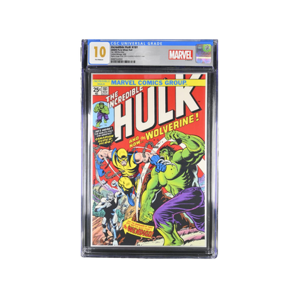 THE INCREDIBLE HULK #181 Marvel Comics 1 oz Silver Foil Niue 2024- CoA #0310