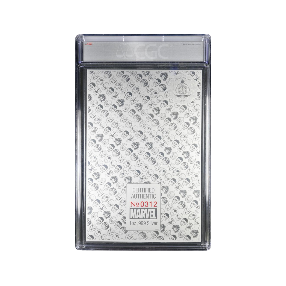 THE INCREDIBLE HULK #181 Marvel Comics 1 oz Silver Foil Niue 2024- CoA #0312