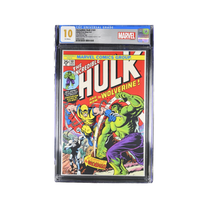 THE INCREDIBLE HULK #181 Marvel Comics 1 oz Silver Foil Niue 2024- CoA #0312