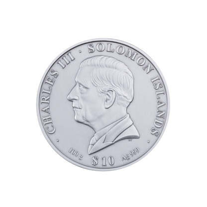 THE LEGENDARY STATUE OF ZEUS 100g Silver Coin $10 Solomon Islands 2025