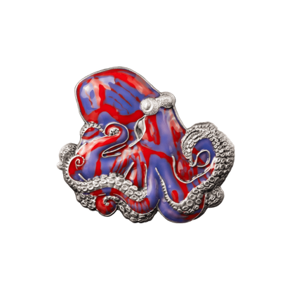 THE OCTOPUS 3 Oz Silver Coin $5 Barbados 2024