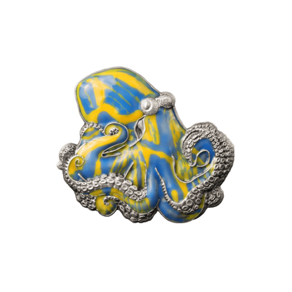 THE OCTOPUS 3 Oz Silver Coin $5 Barbados 2024