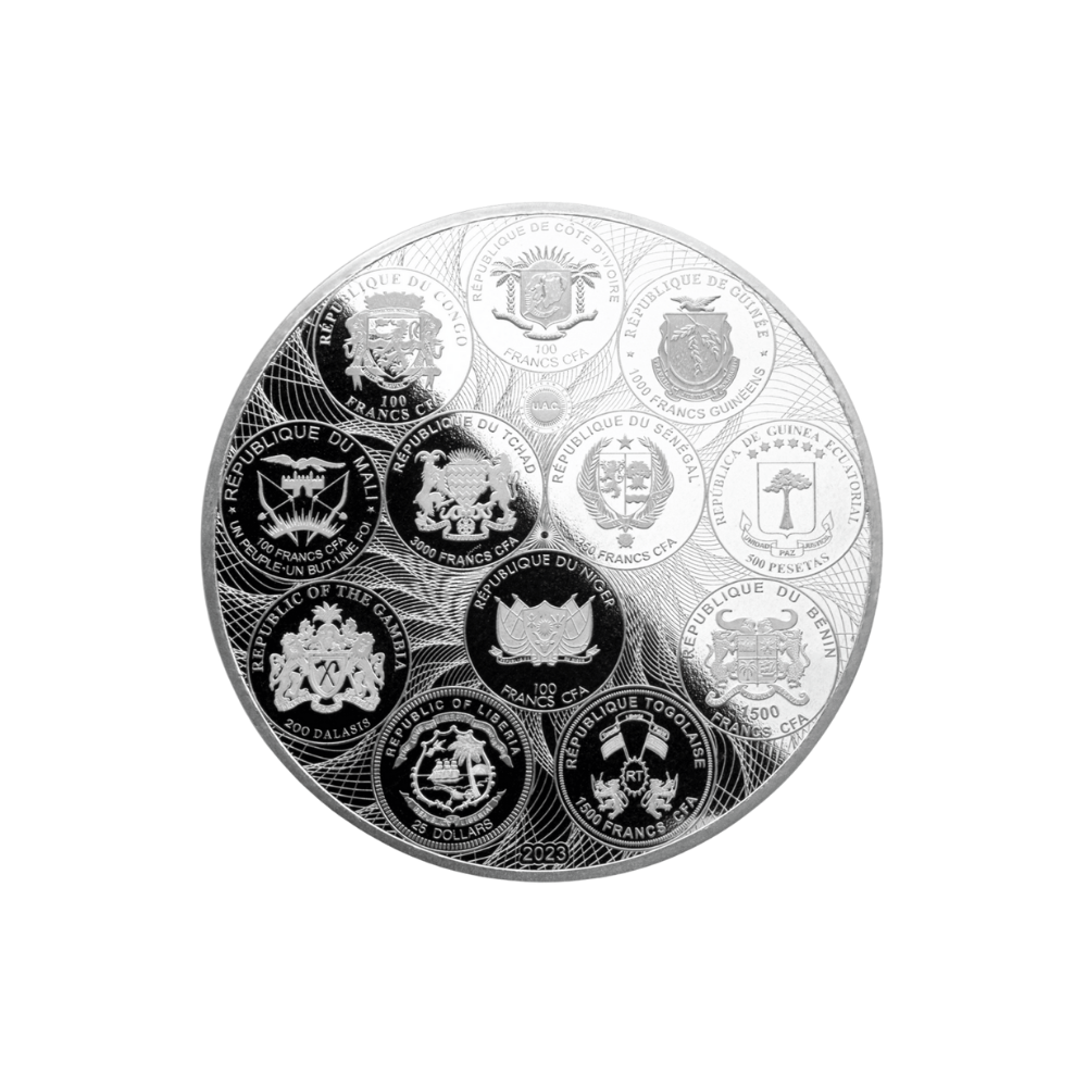 THE WORLD OF AFRICAN WILDLIFE 10 Oz Silver Coin UAC 2023