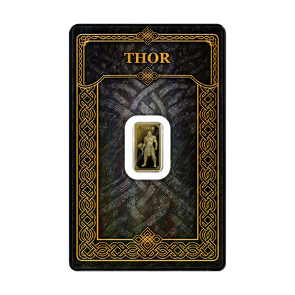 Thor Gods of Germania Gold Bar 2026 Germania Mint