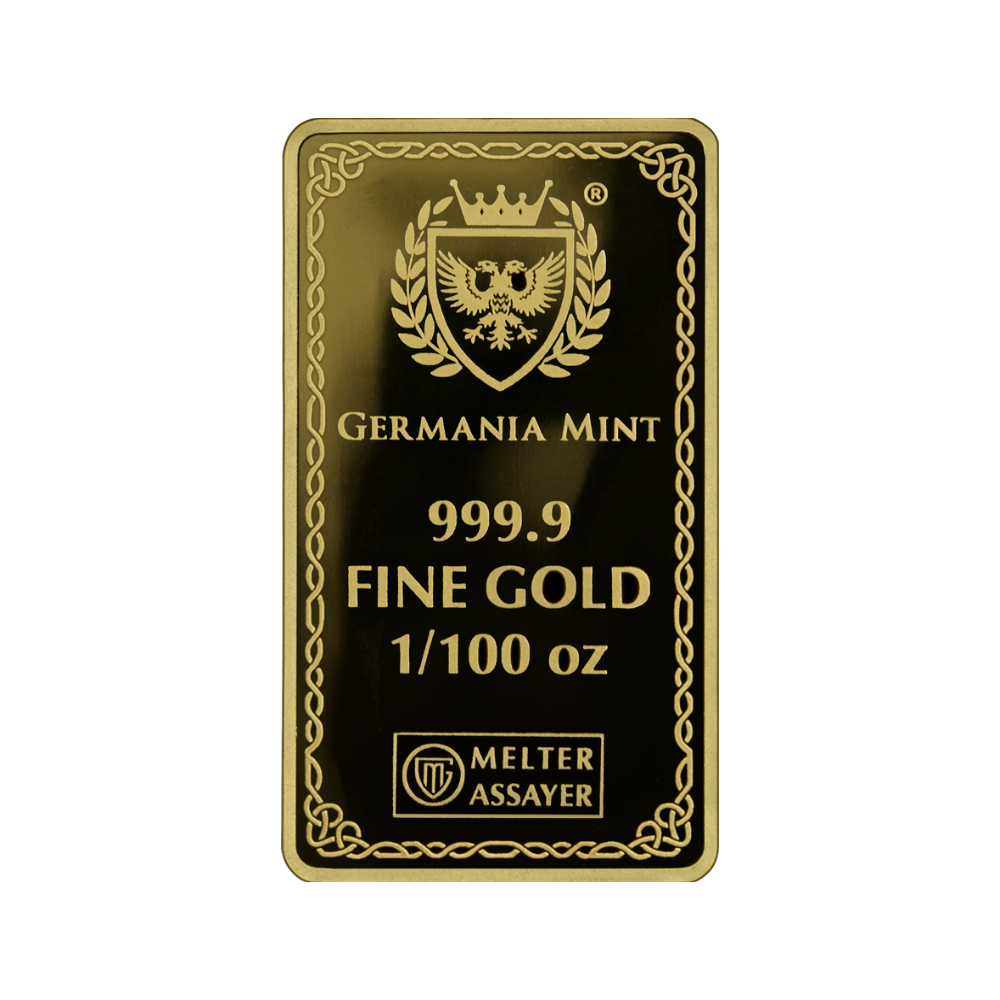 Thor Gods of Germania Gold Bar 2026 Germania Mint