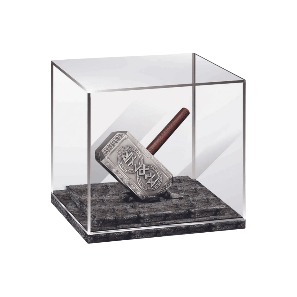 THOR HAMMER Mjölnir 500g Silver Coin $10 Solomon Island 2021