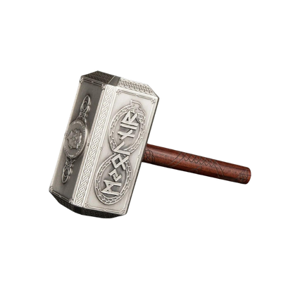 THOR HAMMER Mjölnir 500g Silver Coin $10 Solomon Island 2021