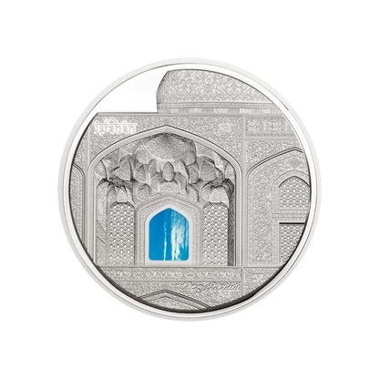 TIFFANY ART Isfahan 3 Oz Silver Coin $20 Palau 2020