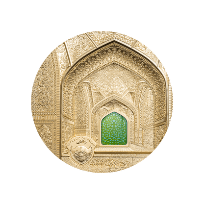 TIFFANY ART Isfahan 5 Oz Gold Coin $500 Palau 2020