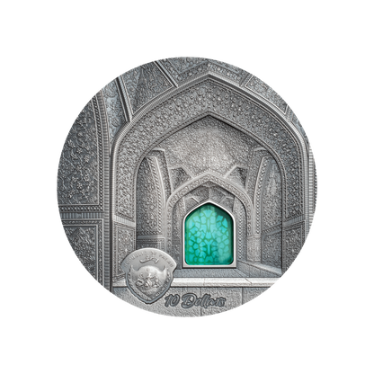 TIFFANY ART Safavid 2 oz Silver Coin $10 Palau 2020
