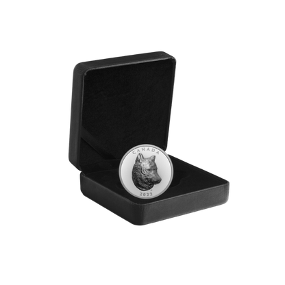 TIMBER WOLF Silver Coin $25 Canada 2022