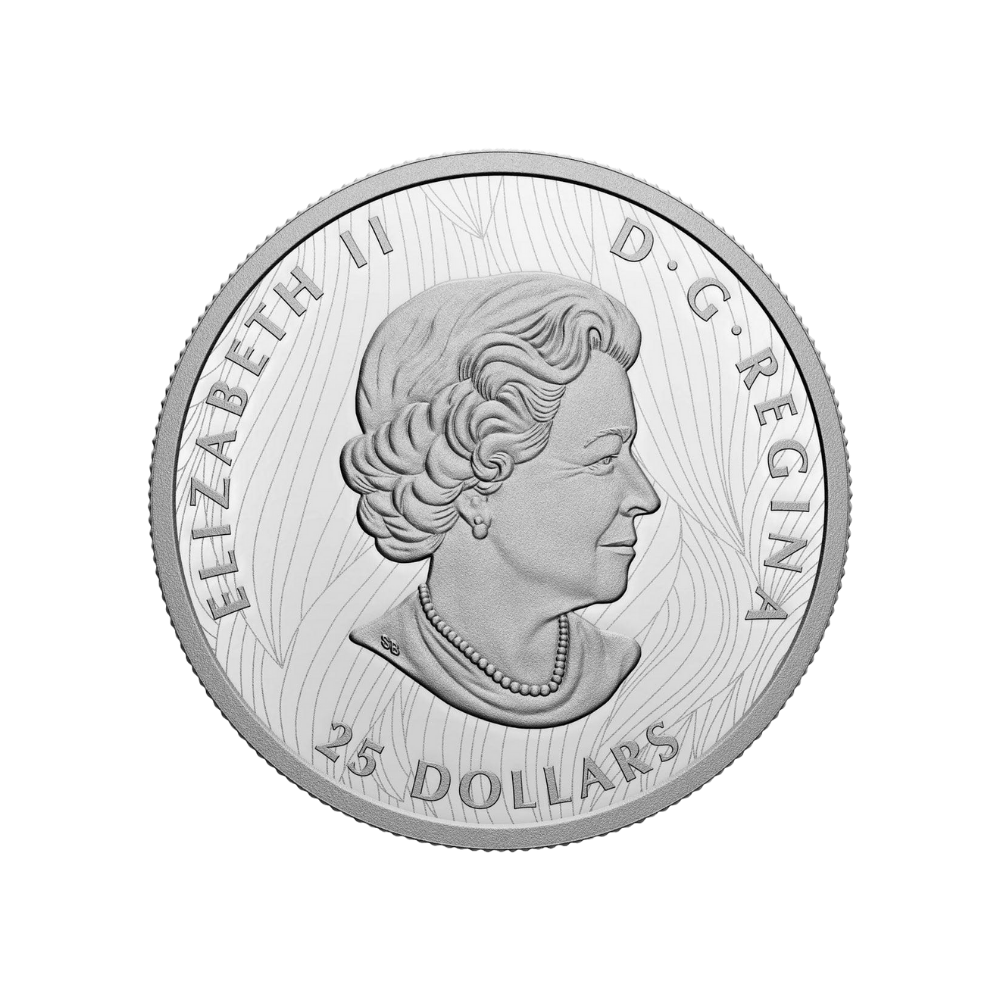 TIMBER WOLF Silver Coin $25 Canada 2022