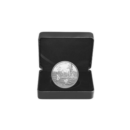 TIMBER WOLVES Multifaceted Animals 2 Oz Silver Coin $30 Canada 2024