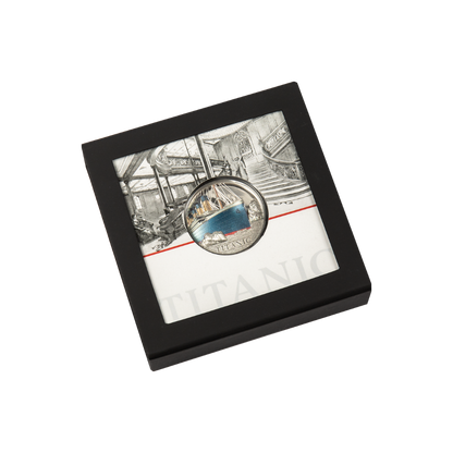 TITANIC 1 Oz Silver Coin $5 Cook Islands 2022