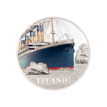 TITANIC 3 Oz Silver Coin $20 Cook Islands 2022